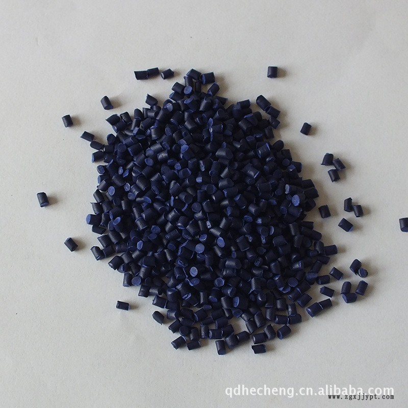 廠家供應(yīng) 紫藍(lán)色環(huán)保塑膠母粒 耐高溫抗靜電通用色母粒 批發(fā)示例圖5