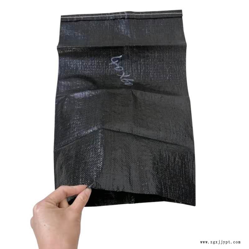 炭黑編織袋黑色抗曬抗老化土工袋抗老化編織袋價格啟軒廠家黑色抗曬抗老化土工袋