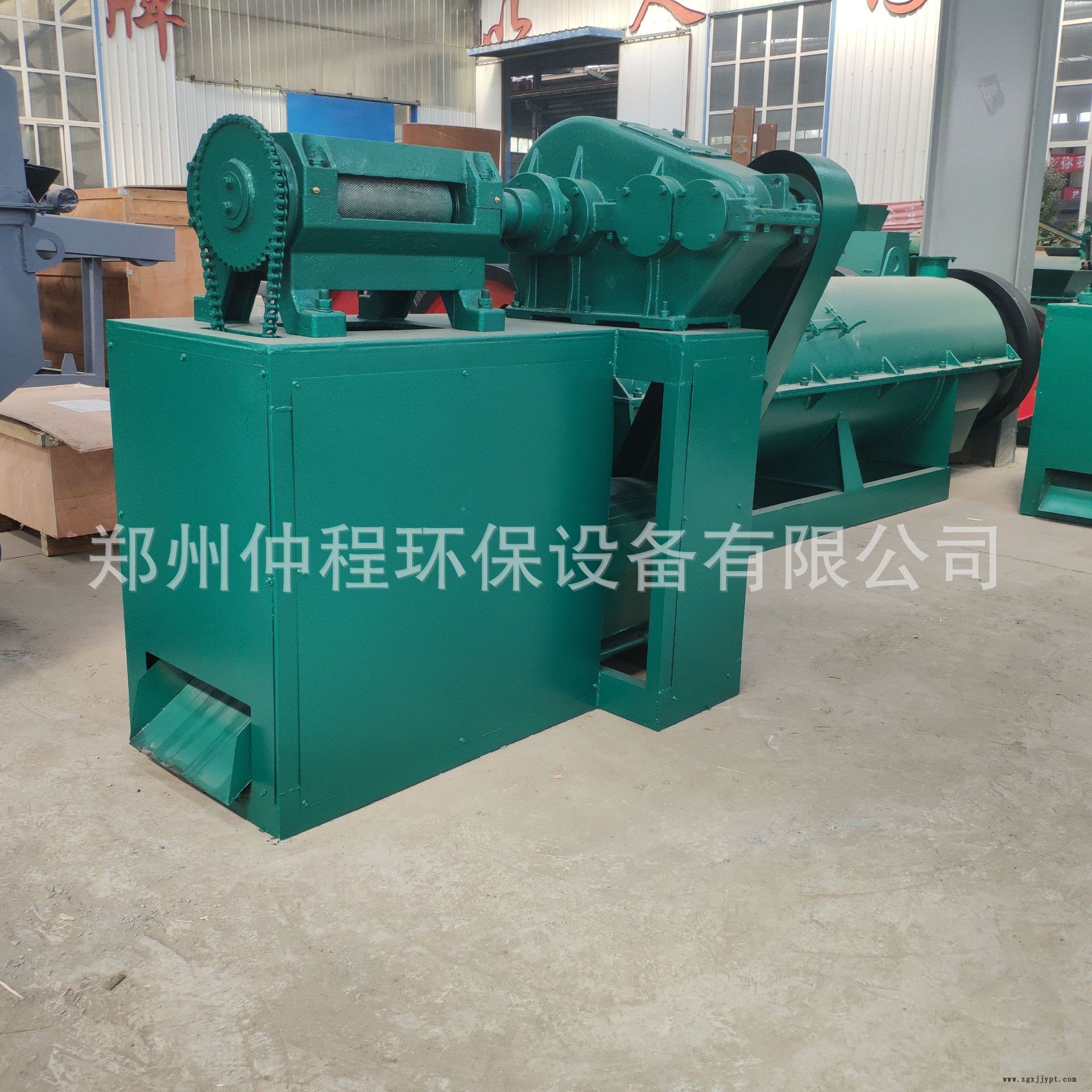 硫酸銨擠壓造粒機 炭黑對輥造粒機  有機肥擠壓干法造粒機示例圖10