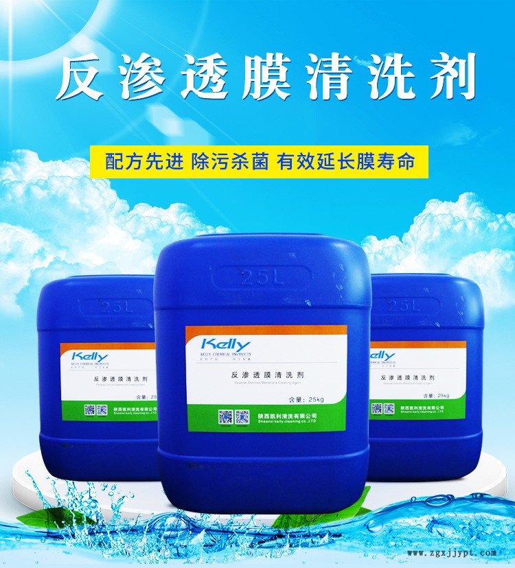 反滲透膜工業(yè)膜清洗劑 反滲透膜阻垢劑 工業(yè)純水反滲透膜清洗劑示例圖1