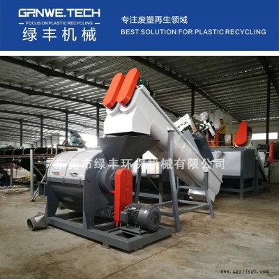 農(nóng)用化肥袋破碎清洗設(shè)備 PP社會(huì)袋清洗回收加工生產(chǎn)線(xiàn)