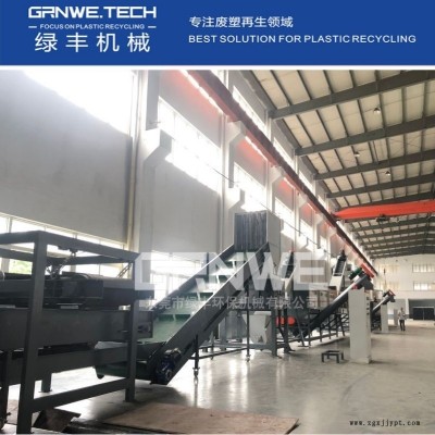 包裝桶資源化處置利用設(shè)備 機(jī)油桶破碎清洗處理生產(chǎn)線