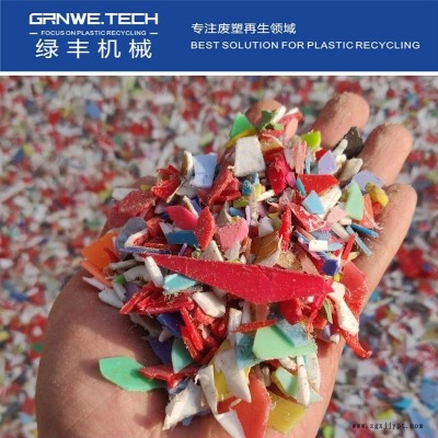 大小塑料瓶桶等破碎清洗線 廢舊生活日雜料粉碎清洗生產線