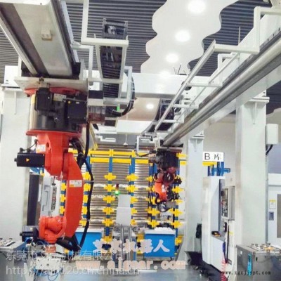 艾京專注機(jī)器人第七軸地軌 長(zhǎng)距離搬運(yùn)桁架式機(jī)械手 機(jī)器人行走軸 外部軸AJR90