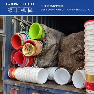 日化包裝瓶清洗線 硬質塑料回收線 雜物塑料瓶破碎清洗加工設備