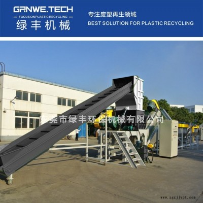 廢棄編織袋標簽紙清洗機器 農(nóng)作物編織蛇皮袋破碎清洗設備