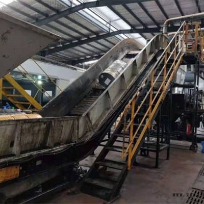 廢舊包裝容器金屬化工桶破碎線，油漆桶回收破碎線