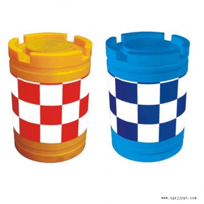 廠家直銷防撞桶隔離墩吹塑機 水馬 防撞桶塑料 吹塑機大型