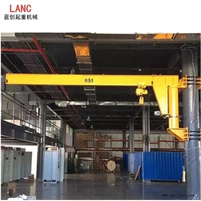 定柱式懸臂吊機(jī)械手起重機(jī) 低噪音車(chē)間固定式懸臂吊起重機(jī)