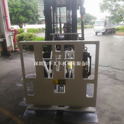 杭州叉車(chē)推拉屬具 叉車(chē)屬具帶推拉器 16噸貨叉延長(zhǎng)機(jī)械手
