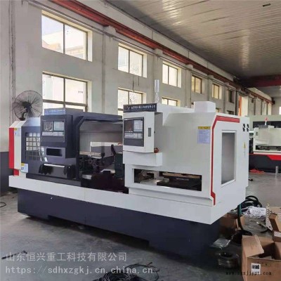 軸類把控精度雙頭車床 選配機械手自動上下料