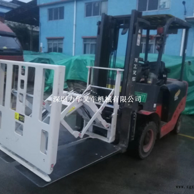 快速裝卸貨物叉車(chē)推拉器 叉車(chē)堆貨伸縮機(jī)械手 西林16噸推拉器