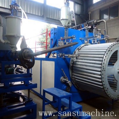 張家港市三塑機械SJ75雙平壁塑鋼纏繞管生產(chǎn)線