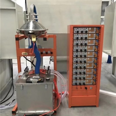 東營靜電粉末噴房-靜電粉末回收噴房-手動靜電粉末噴房