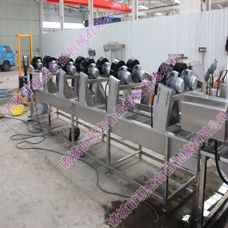 海帶清洗風(fēng)干流水線/全自動(dòng)機(jī)械手海帶清洗機(jī)/清洗風(fēng)干成套設(shè)備示例圖6