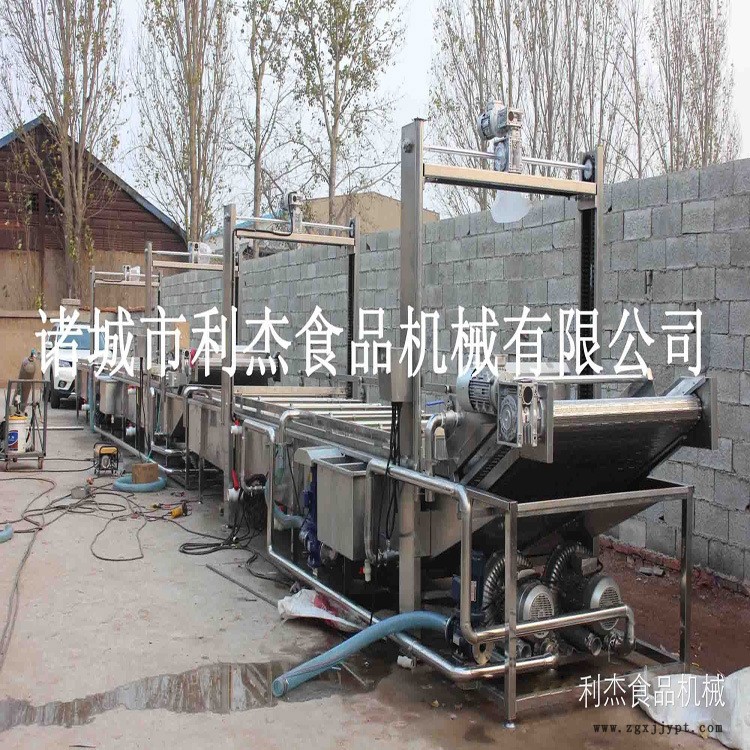 海帶清洗風干流水線/全自動機械手海帶清洗機/清洗風干成套設備示例圖4