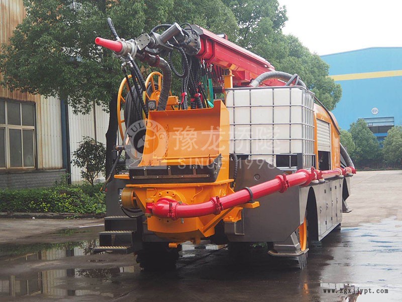 工程機械手濕噴車好