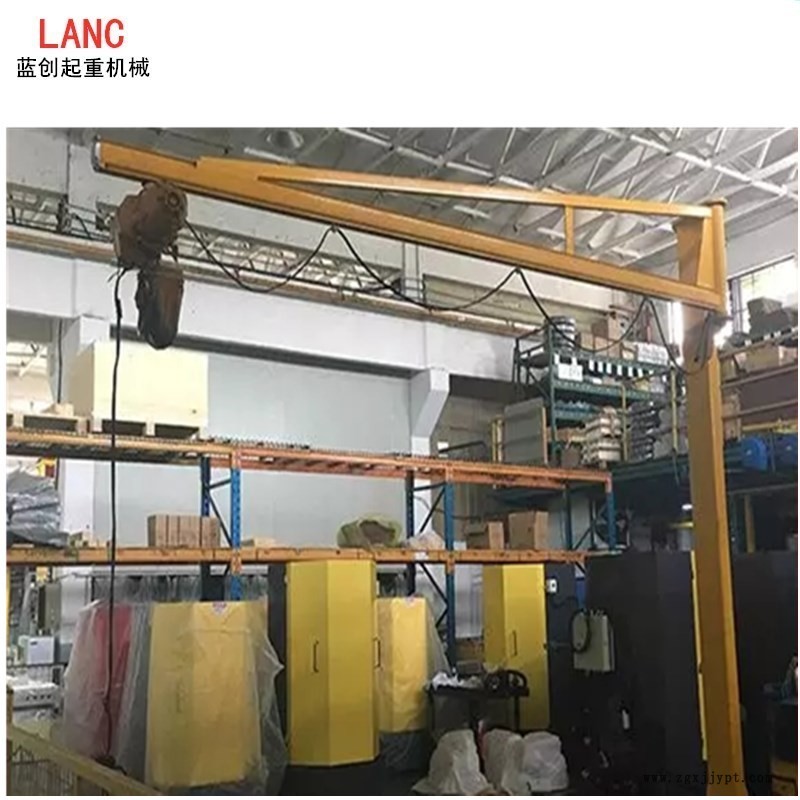 廠家直銷(xiāo)可定制2t電動(dòng)定柱式懸臂吊無(wú)線(xiàn)遙控輕小型單臂吊機(jī)室內(nèi)吊裝搬運(yùn)獨(dú)臂吊示例圖4