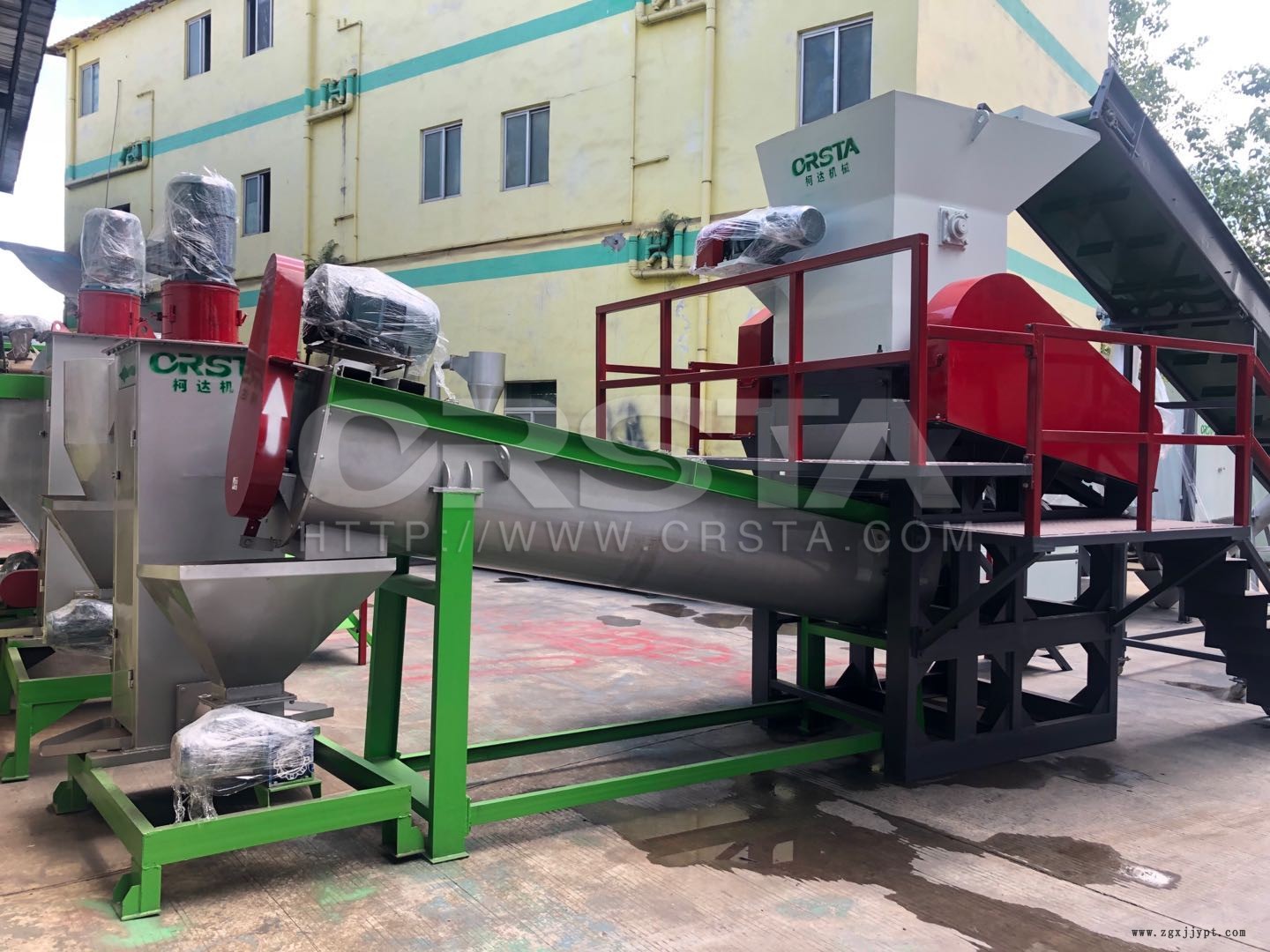 廢塑料處理粉碎清洗全套機(jī)械