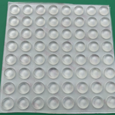 廠銷(xiāo) 透明膠墊 防滑緩沖墊片 半圓形腳墊 自粘玻璃膠粒 尺寸齊全