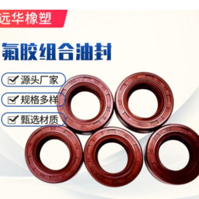 氟膠組合油封適用電機(jī)14.8*32*8/9.3規(guī)格齊全